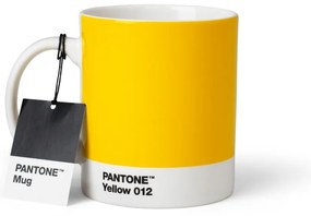 Tazza in ceramica gialla 375 ml Yellow 012 - Pantone