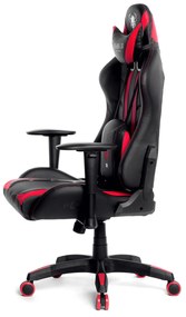 Sedia da gaming Diablo X-Ray King Size: nero-rosso