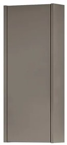 Pensile bagno Niwa laccato opaco grigio carbone, 1 anta apertura da sinistra P 17 x L 30 x H 78.5 cm