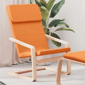 Sedia Relax Giallo Scuro İn Tessuto /