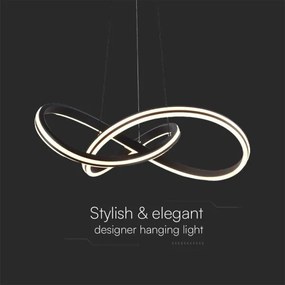 Lampadario LED a sospensione con filo LED/40W/230V