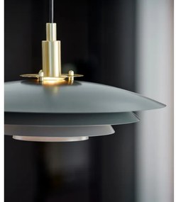 Nordlux - Lampadario a sospensione con filo BRETAGNE 1xG9/25W/230V antracite