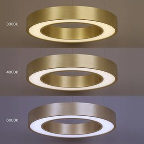 Lampada a sospensione LED su cavo UNION LED/40W/230V 3000/4000/6500K Ø 40 cm dorata