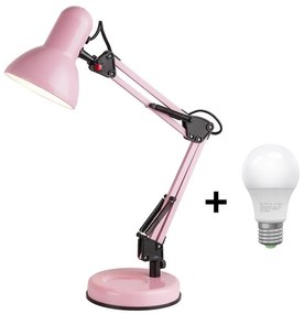 Brilagi - Lampada da tavolo LED ROMERO 1xE27/10W/230V rosa