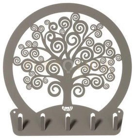 Portachiavi moderno da parete albero della vita fango