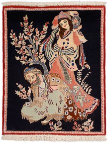 Tabriz Tappeto 70 x 60 Beige (Iran) Annodato A Mano
