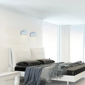 Rabalux 7019 - Applique KAUNAS 1xG9/10W/230V grigio