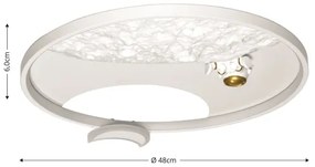 Brilagi - Plafoniera LED dimmerabile ASTRO LED/20W/230V 3000-6000K astronaut+telecomando