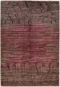 Loribaft Tappeto persiano 100x150 Rosso (Iran) Annodato A Mano