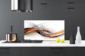 Pannello paraschizzi cucina Estratto di astrazione 100x50 cm