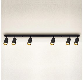 Brilagi - Faretto SELE 6xGU10/30W/230V nero/oro