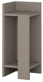 Comodino ELOS 60x25 cm grigio