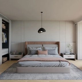 Brilagi - Lampadario a sospensione con cavo WABI SABI 1xE27/40W/230V nero