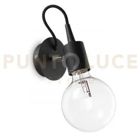 Lampada da parete edison ap1 nero