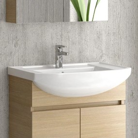 Kamalu - mobile bagno a terra 65 cm con 2 ante bn-65at