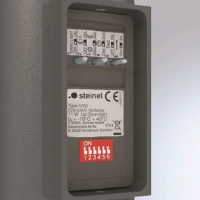 Steinel 067199 - Lampada da esterno a LED con sensore L 930 S LED/9,3W/230V IP44