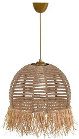 Lampadario in marrone chiaro ø 30 cm – Opviq lights