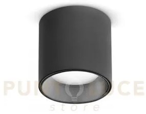 Nitro round faretto led dob 4 w 40° 320 lm 3000k d.4cm nero