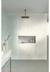Piastrella da pavimento interno 50 x 100 cm Sp. 3.5 mm Basic in gres porcellanato bianco opaco traffico intenso (pei 4/5) R9