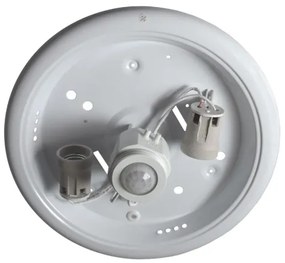Plafoniera con sensore PLAFON 2xE27/80W/230V