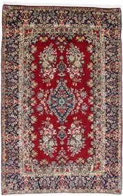 Kerman Tappeto 220 x 140 (Iran) Annodato A Mano