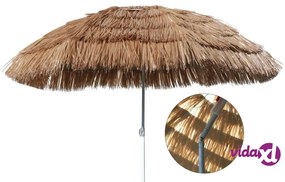 HI Ombrellone da Spiaggia Hawaï 160 cm Beige