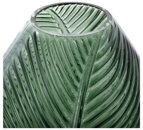 Vaso in vetro verde (altezza 22 cm) Terrassa - AmeliaHome