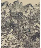 Eijffinger Carta da parati panoramica Misty Mountain - 333475