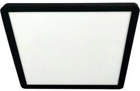 Plafoniera da soffitto LED 24W/230V 3000/4000/6500K 30x30 cm nera