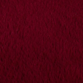 Tappeto in pelliccia sintetica bordeaux 160x230 cm Ivy Luxury Fur - Flair Rugs