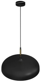 Brilagi - Lampadario a sospensione con filo ABRAHAM 1xE27/60W/230V diametro 45 cm nero