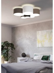 Plafoniera grigia/marrone PASTORE – EGLO