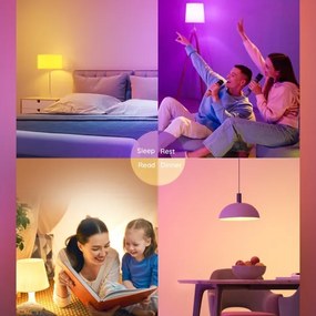 Govee - LED RGBWW Lampadina dimmerabile Smart E27/9W/230V 2700-6500K Wi-Fi