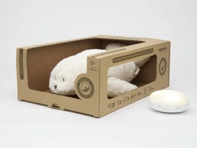 Moonie - Peluche per la nanna con melodia e luce foca Organic Polar