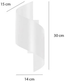 Applique SPINER 1xG9/8W/230V bianco