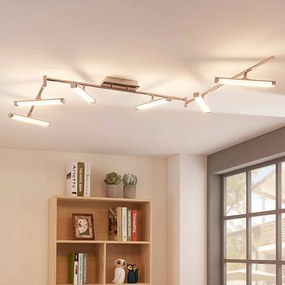 Lindby Plafoniera LED Pilou a 6 luci, dimmerabile