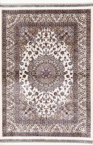 Ghom Tappeto persiano 100x150 Beige (Iran) Macchina