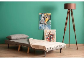 Poltrona grigio chiaro Folde - Artie