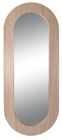 Specchio da parete Home ESPRIT Naturale Specchio Legno MDF Città 65 x 2,2 x 160 cm