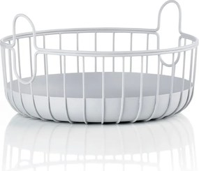 Cestino in metallo ø 22x8 cm Inu - Zone