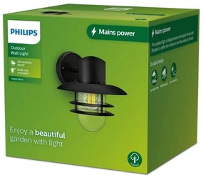 Philips - Applique da esterno INYMA 1xE27/25W/230V IP44