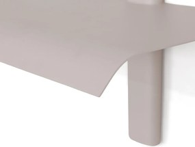 Mensola grigio tortora in metallo 60 cm Hola – Spinder Design