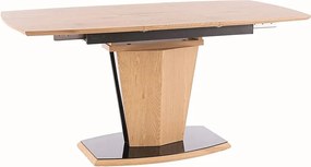 Tavolo allungabile Houston in rovere - l80 x h76 x l120-160 cm
