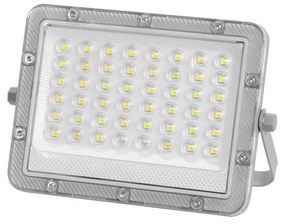 Faro Solare LED Lumileds 50W 5.000k Dimmerabile Aut. 10h IP65 Colore Bianco Freddo 5.000K