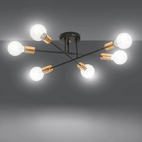 Lampadario VEKEN 6B BLACK