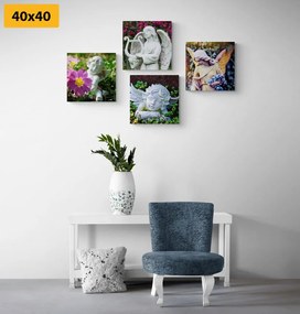 Set di quadri – Tocco di pace celeste