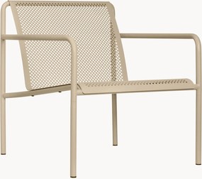 Sedia con braccioli da giardino in acciaio Dapple