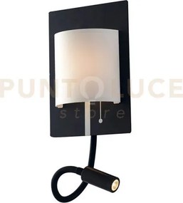 Applique a parete led pop bianca con luce flessibile a led 9w 720lm...