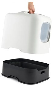 Lettiera bianca per gatti 40x51 cm Biala - Rotho