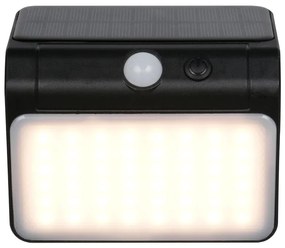 Illuminazione esterna LED con alimentazione a pannelli solari da parete (altezza totale 12 cm) Olinda – Trio